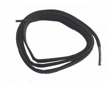 thin black laces